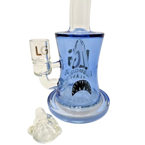 Blue Clouds Bubbler Pipe