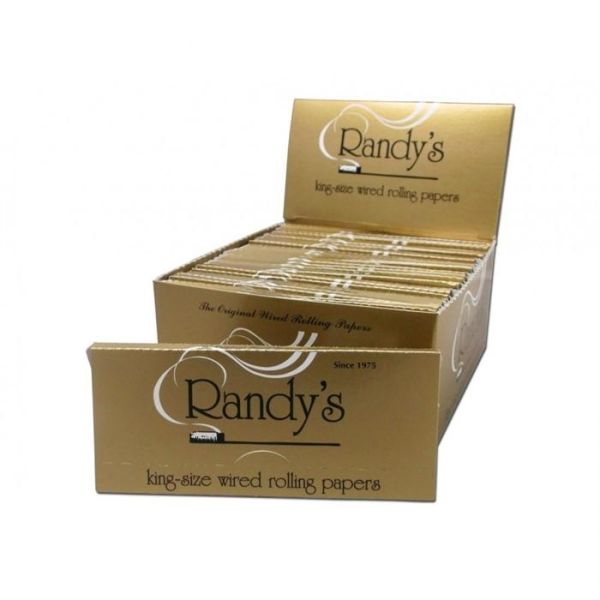 Randy's Wired Rolling Papers Rolling Papers with Wire for easy holding